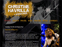 Tablet Screenshot of christinehavrilla.com